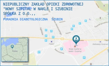 PORADNIA DIABETOLOGICZNA - NOWY SZPITAL W NAKLE I SZUBINIE SPÓŁKA Z O.O. - OGRODOWA 9,  SZUBIN