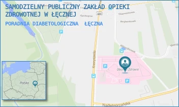 PORADNIA DIABETOLOGICZNA - SAMODZIELNY PUBLICZNY ZAKŁAD OPIEKI ZDROWOTNEJ W ŁĘCZNEJ - KRASNYSTAWSKA 52,  ŁĘCZNA