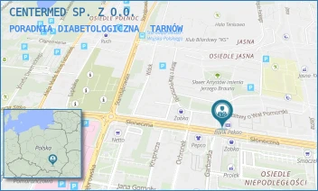 PORADNIA DIABETOLOGICZNA - CENTERMED SP. Z O.O. - UL. SŁONECZNA 32,  TARNÓW