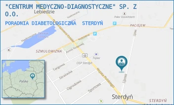 PORADNIA DIABETOLOGICZNA - "CENTRUM MEDYCZNO-DIAGNOSTYCZNE" SP. Z O.O. - LIPOWA 1A,  STERDYŃ