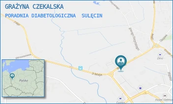 PORADNIA DIABETOLOGICZNA - GRAŻYNA CZEKALSKA - UL. WIEJSKA 6,  SULĘCIN