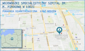 PORADNIA DIABETOLOGICZNA - WOJEWÓDZKI SPECJALISTYCZNY SZPITAL IM. M. PIROGOWA W ŁODZI - UL. NOWA 30/32,  ŁÓDŹ-WIDZEW