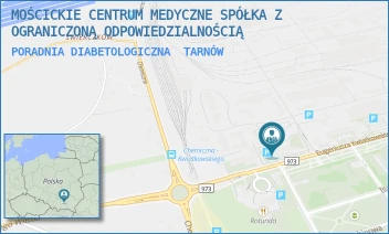 PORADNIA DIABETOLOGICZNA - MOŚCICKIE CENTRUM MEDYCZNE SPÓŁKA Z OGRANICZONĄ ODPOWIEDZIALNOŚCIĄ - UL. EUGENIUSZA KWIATKOWSKIEGO 15,  TARNÓW