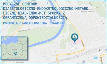 PORADNIA DIABETOLOGICZNA - MEDYCZNE CENTRUM DIABETOLOGICZNO-ENDOKRYNOLOGICZNO-METABOLICZNE DIAB-ENDO-MET SPÓŁKA Z OGRANICZONĄ ODPOWIEDZIALNOŚCIĄ - UL. TYNIECKA 15,  SKAWINA