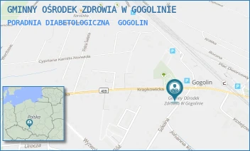 PORADNIA DIABETOLOGICZNA - GMINNY OŚRODEK ZDROWIA W GOGOLINIE - UL. SZKOLNA 2,  GOGOLIN