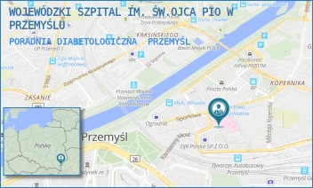PORADNIA DIABETOLOGICZNA - WOJEWÓDZKI SZPITAL IM. ŚW.OJCA PIO W PRZEMYŚLU - UL. SPORTOWA 6,  PRZEMYŚL