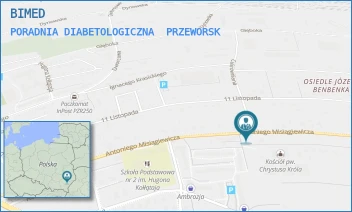 PORADNIA DIABETOLOGICZNA - BIMED - MISIĄGIEWICZA 28,  PRZEWORSK