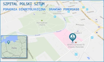 PORADNIA DIABETOLOGICZNA - SZPITAL POLSKI SZTUM - B. CHROBREGO 4,  DRAWSKO POMORSKIE