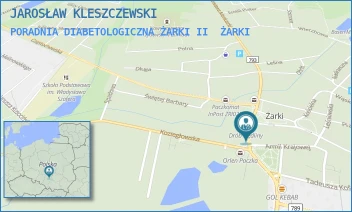 PORADNIA DIABETOLOGICZNA ŻARKI II - JAROSŁAW KLESZCZEWSKI - UL. MYSZKOWSKA 3,  ŻARKI