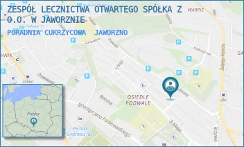 PORADNIA CUKRZYCOWA - ZESPÓŁ LECZNICTWA OTWARTEGO SPÓŁKA Z O.O. W JAWORZNIE - UL. NOSALA 5,  JAWORZNO