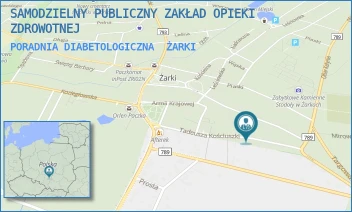 PORADNIA DIABETOLOGICZNA - SAMODZIELNY PUBLICZNY ZAKŁAD OPIEKI ZDROWOTNEJ - UL. TADEUSZA KOŚCIUSZKI 31,  ŻARKI