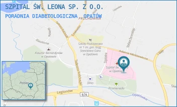PORADNIA DIABETOLOGICZNA - SZPITAL ŚW. LEONA SP. Z O.O. - SZPITALNA 4/SZP,  OPATÓW