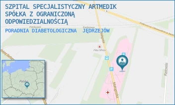 PORADNIA DIABETOLOGICZNA - SZPITAL SPECJALISTYCZNY ARTMEDIK SPÓŁKA Z OGRANICZONĄ ODPOWIEDZIALNOŚCIĄ - MAŁOGOSKA 25,  JĘDRZEJÓW