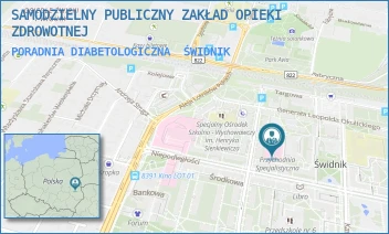 PORADNIA DIABETOLOGICZNA - SAMODZIELNY PUBLICZNY ZAKŁAD OPIEKI ZDROWOTNEJ - LEŚMIANA 4,  ŚWIDNIK